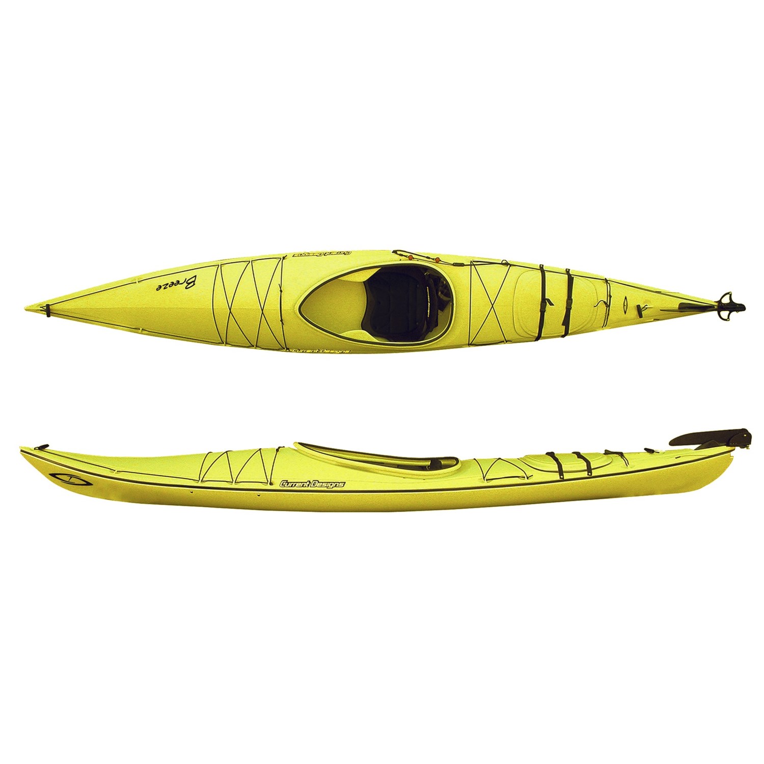 Current Designs Breeze Touring Kayak with Rudder - 13’6” in 
