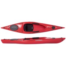 Current Designs Kestrel 120 Rotomolded Recreational Kayak - Open Cockpit in Red - 2nds
