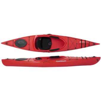 Current Designs Kestrel 120X Rotomolded Recreational Kayak in Red