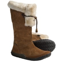 Cushe Cabin Fever Boots - Waterproof,  Leather (For Women) in Tan Suede - Closeouts