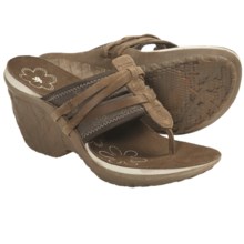 Cushe Entwine Wedge Sandals (For Women) in Brown - Closeouts