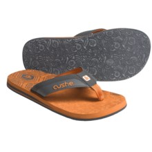 Cushe Forensic Flop Thong Sandals (For Men) in Orange - Closeouts