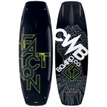 CWB Board Co. Faction Wakeboard - 2nds in 138 Graphic - 2nds
