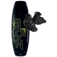 CWB Board Co. Faction Wakeboard - Vapor Bindings in 138 Graphic - Closeouts