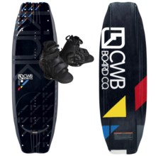 CWB Board Co. Kink Wakeboard - Vapor Bindings in 134 Graphic - Closeouts