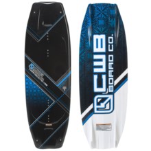 CWB Board Co. Transcend Wakeboard - Faction Bindings in 138 Graphic - 2nds