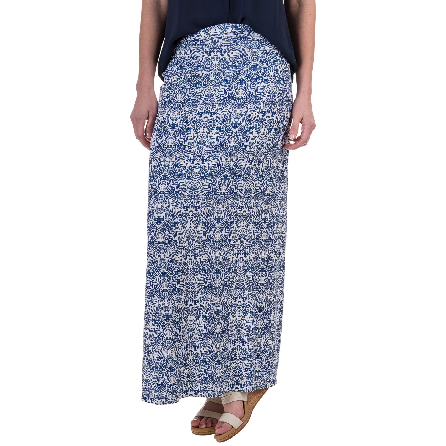 Cynthia Rowley Paisley Print Maxi Skirt (For Women) - Save 51%