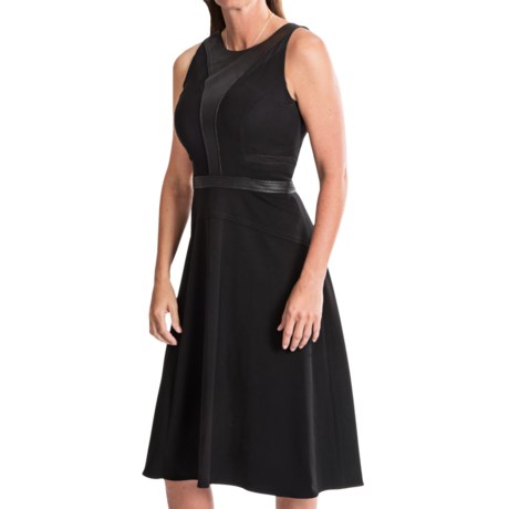 Cynthia Steffe Loran Illusion Dress Sleeveless For Women