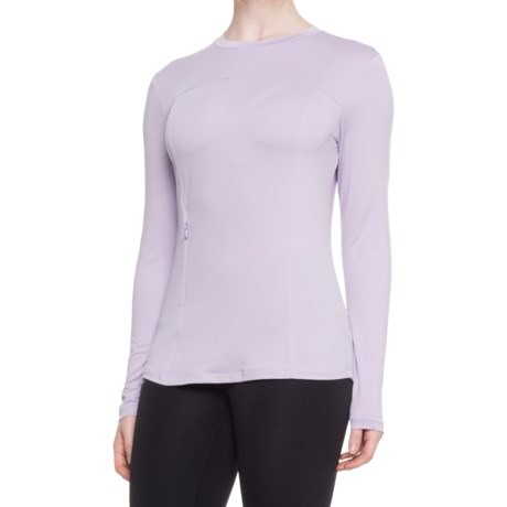 Avalanche Cyra Sun Protection Shirt - Long Sleeve, UPF 50+ (For Women) - LILAC (XL )