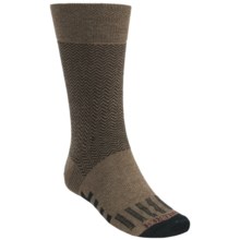 Dahlgren Herringbone Crew Socks (For Men) in Khaki Marl - Closeouts