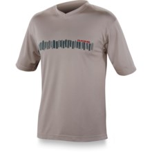 DaKine Cascade Bike Jersey - Short Sleeve (For Men) in Light Grey - Closeouts