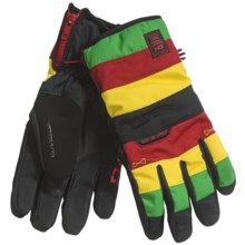 DaKine Omega Gloves - Waterproof (For Men) in Rasta - Closeouts