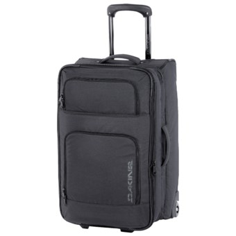 DaKine Over Under Suitcase - Wheeled in Black Stripes