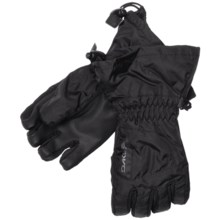DaKine Tracker Jr. Gloves - Waterproof, Insulated (For Kids) in Black - Closeouts