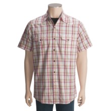 Dakota Grizzly Brodi Western Shirt - Short Sleeve (For Men) in Clay - Closeouts