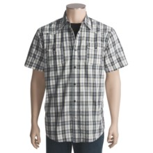 Dakota Grizzly Brodi Western Shirt - Short Sleeve (For Men) in Smoke - Closeouts