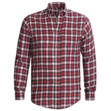 Dakota Grizzly Clark Plaid Shirt - Flannel, Long Sleeve (For Tall Men) in Red - Closeouts