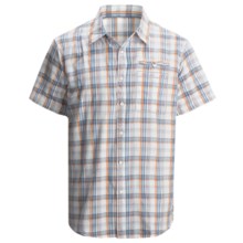 Dakota Grizzly Cody Plaid Shirt - Short Sleeve (For Men) in Tang - Closeouts