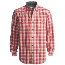 Dakota Grizzly Harper Shirt - Long Sleeve (For Men) in Coral - Closeouts