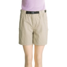 Dakota Grizzly River Shorts - Belted (For Women) in Khaki - Closeouts