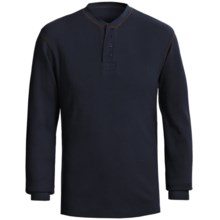Dakota Grizzly Scout Henley Shirt - Long Sleeve (For Men) in Navy - Closeouts