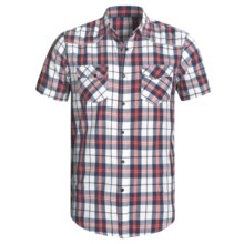 Dakota Grizzly Tate Plaid Shirt - Two-Pocket, Short Sleeve (For Men) in Navy - Closeouts