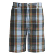 Dakota Grizzly Wally Plaid Shorts (For Men) in Ocean - Closeouts