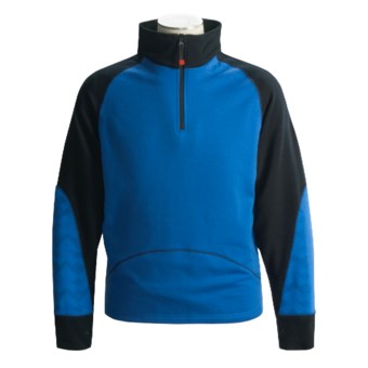 Dale of Norway Galdhoe Pullover Sweater - Virgin Wool (For Men) in Black/Bright Blue