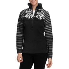 Dale of Norway Isfjorden Sweater (For Women) in Black/Off White - Closeouts