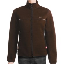 Dale of Norway Kirkerud Knitshell Jacket - Windstopper® (For Women) in Mocca/Black - Closeouts