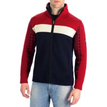 Dale of Norway Nordfjord Sweater - Full Zip (For Men) in Navy/Off White/ Torrero - Closeouts