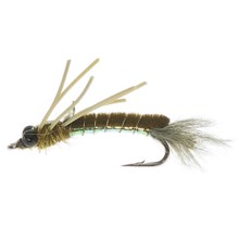 Damsel Dry Fly - Dozen in Olive - Closeouts