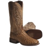 Dan Post Full-Quill Ostrich Cowboy Boots - Square Toe (For Men)