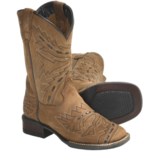 Dan Post Sidewinder Leather Cowboy Boots - Square Toe (For Kids and Youth)