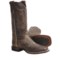Dan Post Square-Toe Cowboy Certified Boots - 13” (For Men) in Chocolate Brown