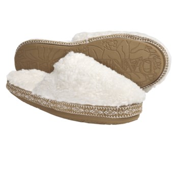 Daniel Green Hailey Scuff Slippers (For Women) in Cream