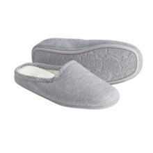 Daniel Green Lola Spa Slippers - Jersey Cotton Blend (For Women) in Grey - Closeouts