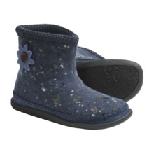 Daniel Green Piper Slipper Boots - Wool, Fleece-Lined (For Women) in Blue - Closeouts