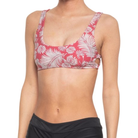 Amuse Society Daniela Bralette Bikini Top (For Women) - MAHOGANY (S )