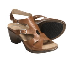 Dansko Callie Sandals - Leather (For Women) in Amber - Closeouts