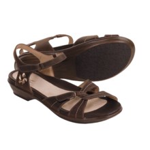 Dansko Caroline Leather Sandals (For Women) in Espresso Oily Nubuck - Closeouts