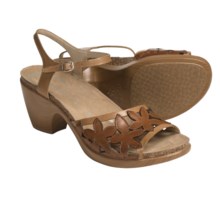 Dansko Coquette Sandals - Leather (For Women) in Amber - Closeouts