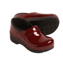 Dansko Gitte Clogs (For Girls) in Red Patent Leather - Closeouts
