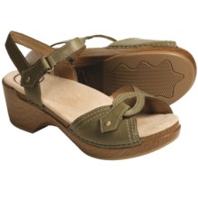 Dansko Sara Sandals - Leather (For Women) in Chino - Closeouts