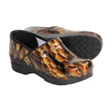 Dansko Tiger Eye Clogs - Leather (For Women) in Tiger Eye - Closeouts