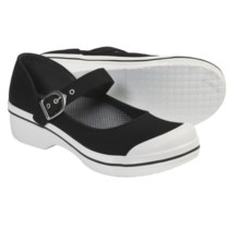 Dansko Valerie Mary Jane Shoes (For Women) in Black/White - Closeouts