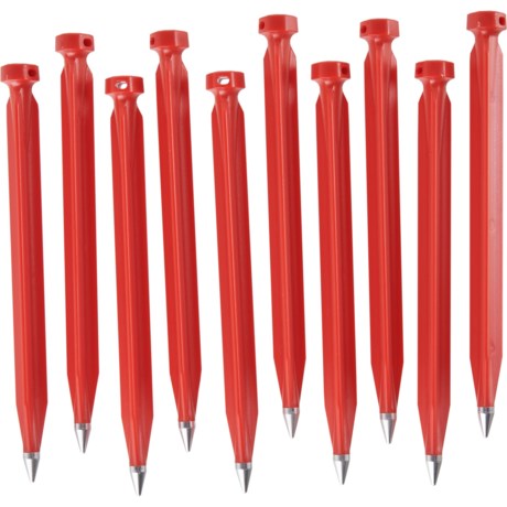 MSR Dart Stakes - 10-Pack, 6? - RED ( )