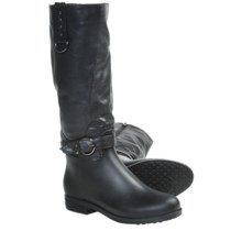 Dav English Dome Solid Rain Boots - Waterproof (For Women) in Black - Closeouts