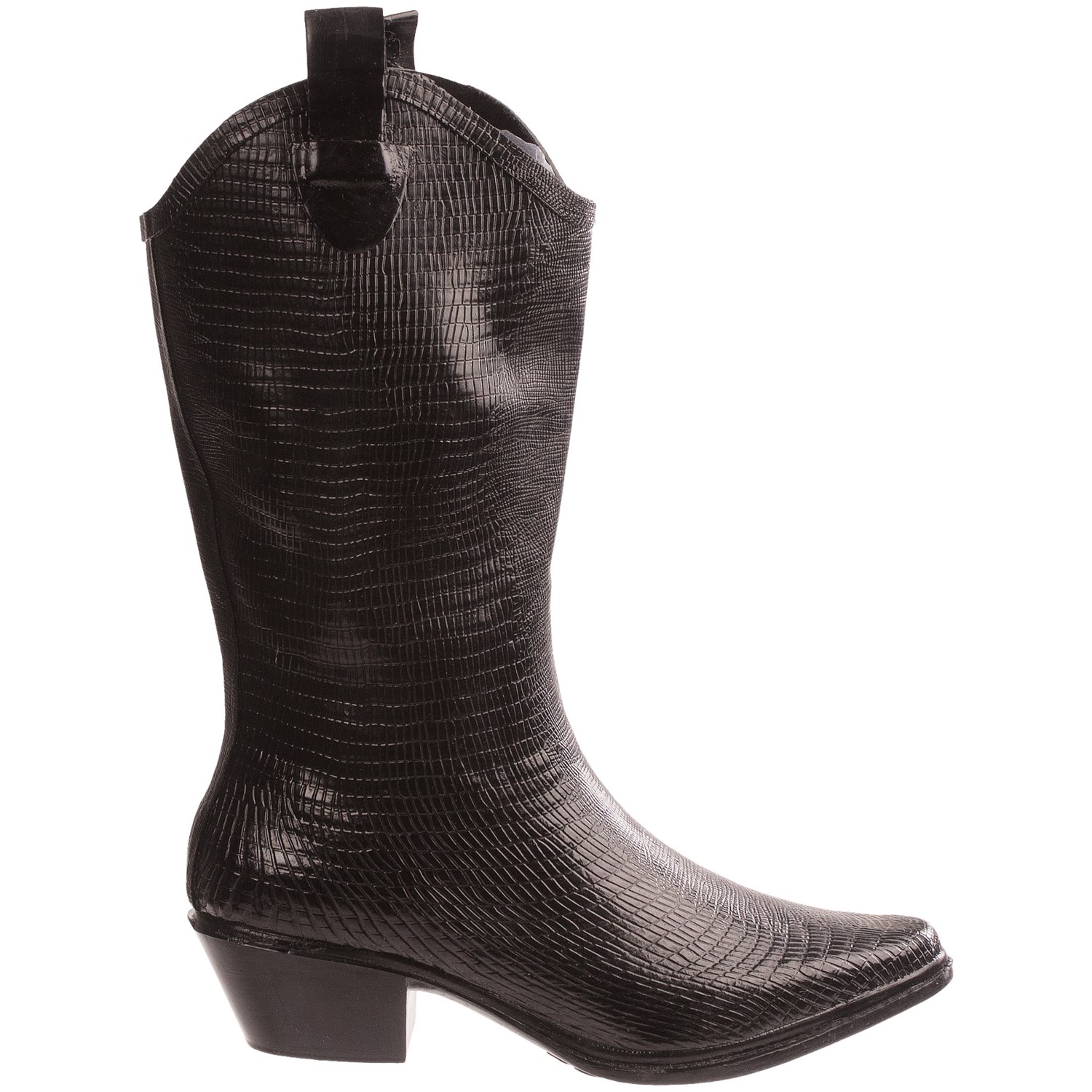Dav Lizard Print Western Style Rain Boots (For Women) 8170V Save 40