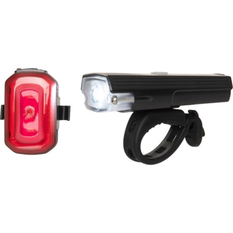 Blackburn Dayblazer 400 Front and Click USB Rear Bike Light Set - 2-Pack - RED/BLACK/WHITE ( )